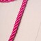 1 Yard 0.27 Inch Hot Pink Silky Satin Rope Tape Cord Trim for Sewing and Crafts